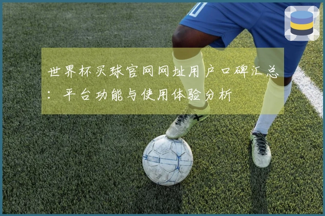 世界杯买球官网网址用户口碑汇总：平台功能与使用体验分析