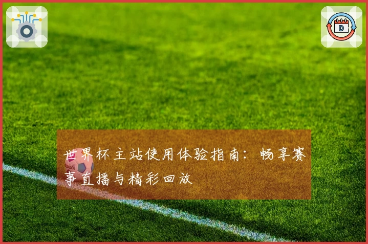 世界杯主站使用体验指南：畅享赛事直播与精彩回放